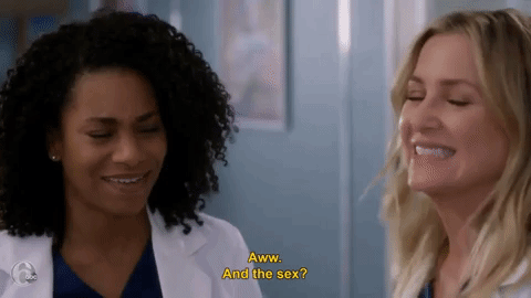 Grey's anatomy - Carina sex boom