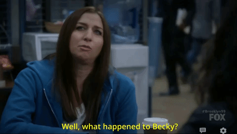 Brooklyn Nine-Nine - Becky and I broke up