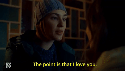 Wynonna Earp - the point is that I love you