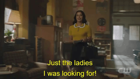 Riverdale - President Blossom. First Lady Topaz.