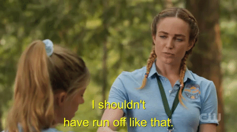 Legends of Tomorrow - I shouldn't have run off like that