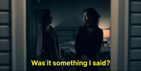 Haunting of Hill House - Theo makes Trish leave