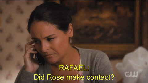 Jane the Virgin - Did Rose make contact