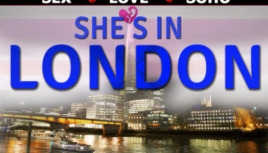 She’s in London