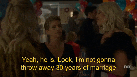 BH90210 - I'm not going to throw away 30 year of marriage