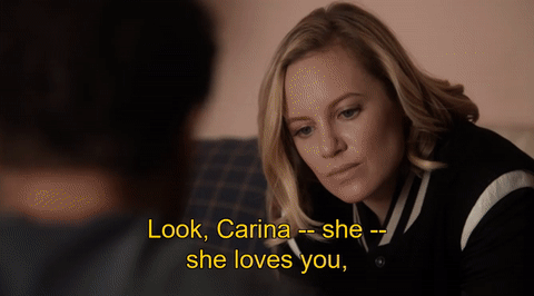 Station 19 Jealous Maya - look, Carina she loves you