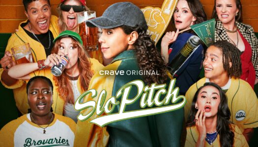 Group of diverse friends in yellow outfits posing for a Crave Original poster; the title 'Go Dutch' is prominently displayed.