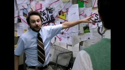 pepe-silvia – LezWatch.TV The infamous Pepe/Siliva meme from It's Always Sunny in Philly.